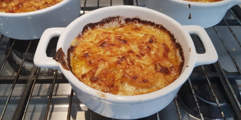 Krämig potatisgratäng