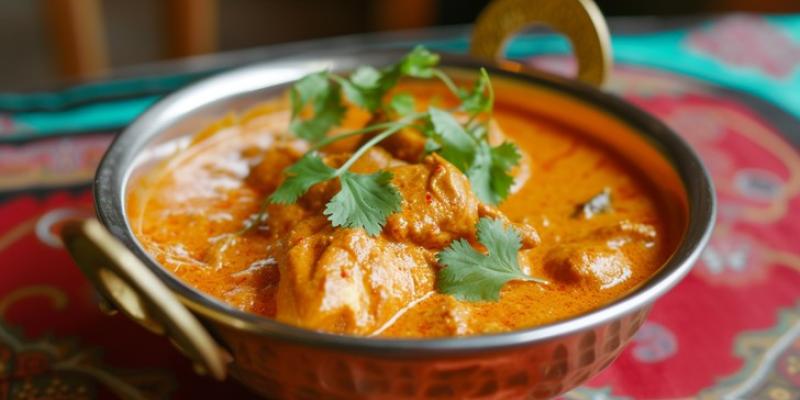 Kasslergryta med curry och chili