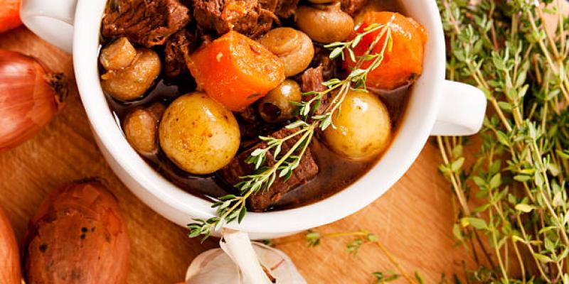 Burgundisk köttgryta i CrockPot