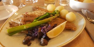 Sjötunga på I ungn eller på planka