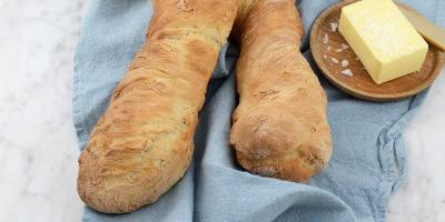 Snabba goda baguetter