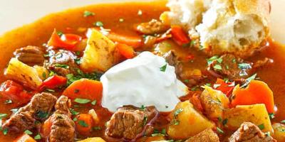 Härlig Gulasch i KrockPot