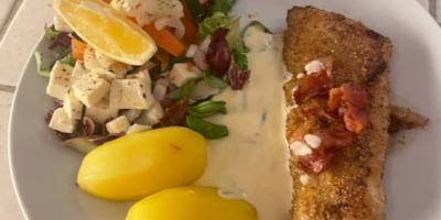 Torskköttbullar med Kaviarsås