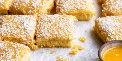 Silviakaka på bakplåt